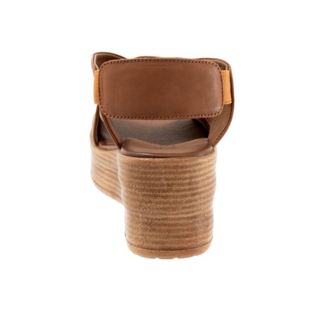 NWT BUENO Brand NAOMI Sandal in Dark Tan - Picture 3 of 14
